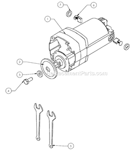 Part Location Diagram of 158110 Barranca Diamond Wrench, 17 Mm